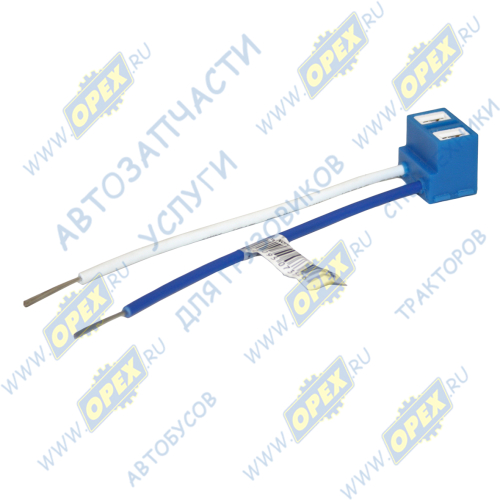 904346 Колодка соединительная автолампы H7; с проводами, Г-обр., керамика Nord Yada